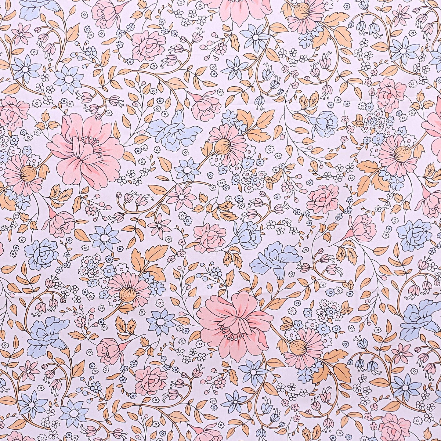 Siroki Bond Jaipuri Printed Premium Cotton Single Bedsheet