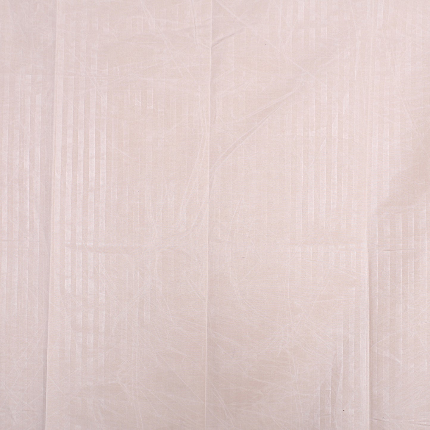 SIROKI BOND Beige Solid Cotton Single Bedsheet
