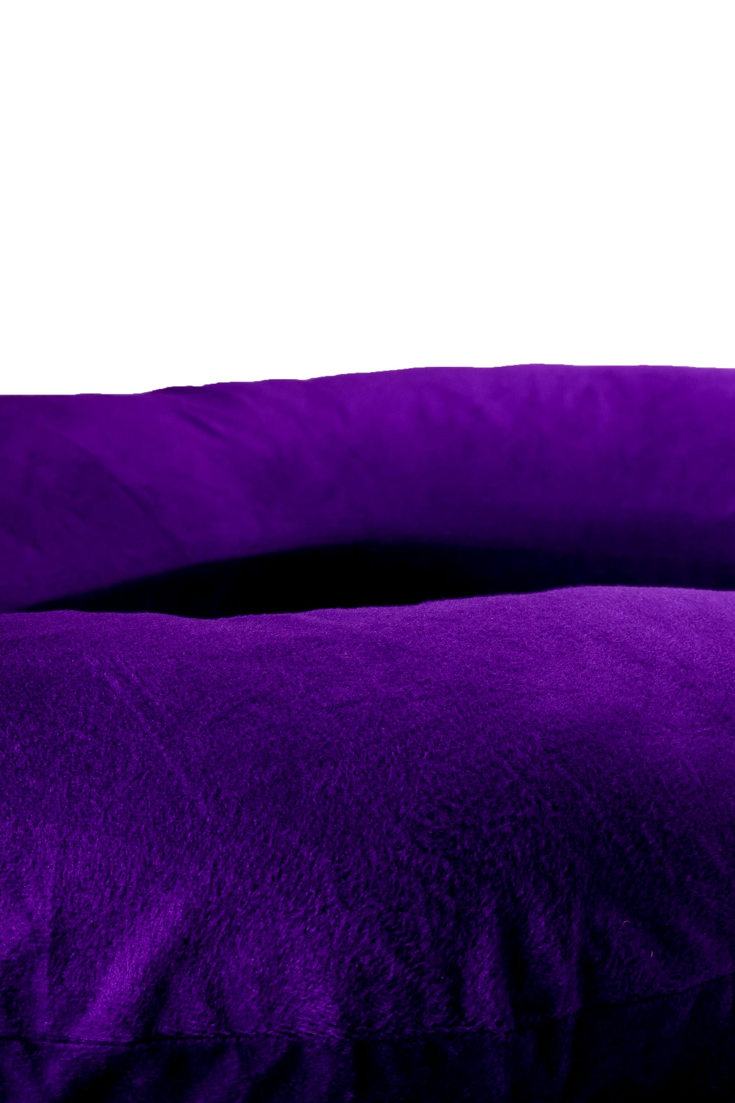 Siroki Bond Velvet U-Shape Pregnancy Pillow with Cover