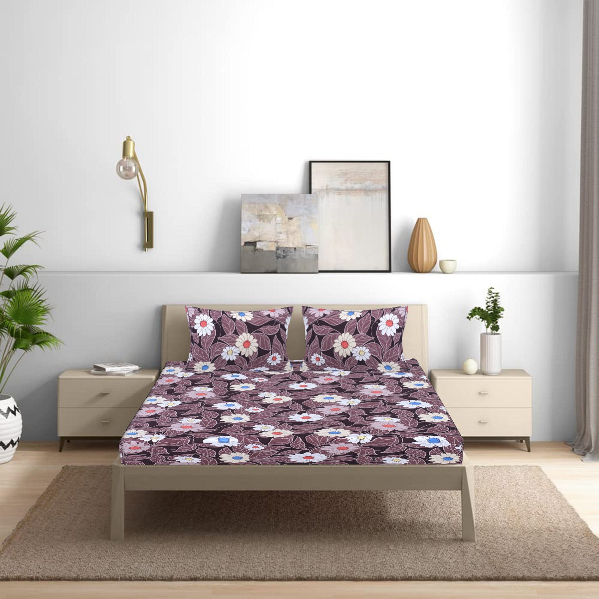 Siroki Bond coffee Printed Pillow Cover (17*27)