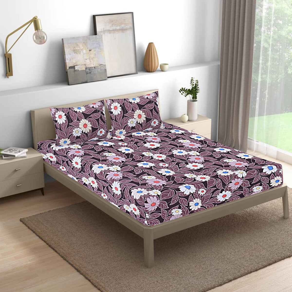Siroki Bond coffee Printed Pillow Cover (17*27)