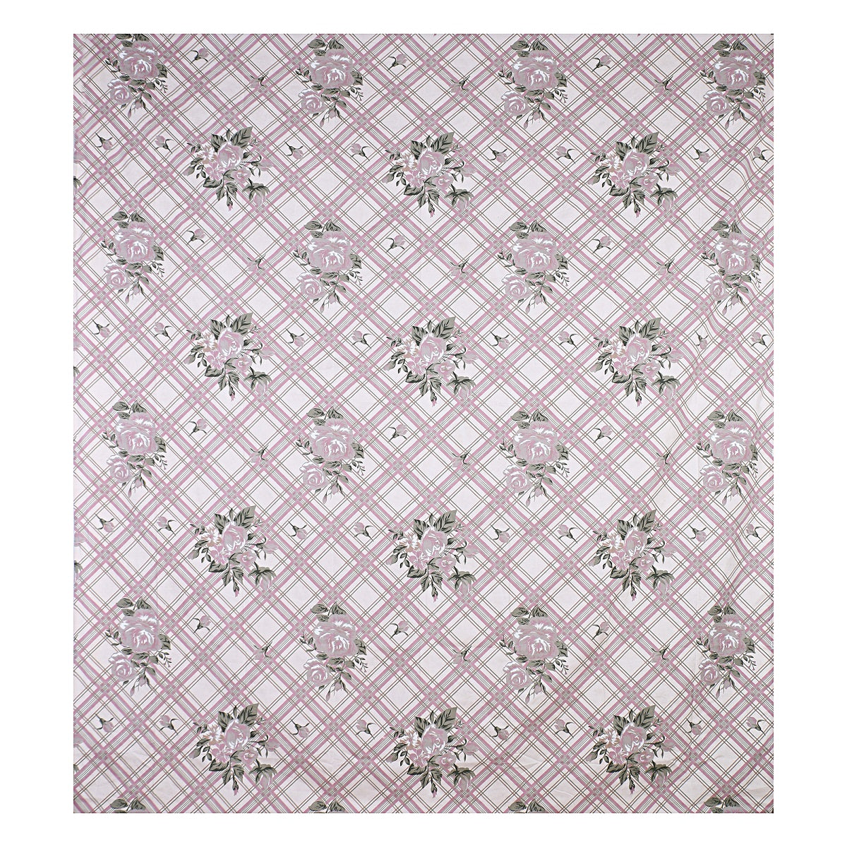Siroki Bond Premium Violet Printed Pillow Cover (17*27)