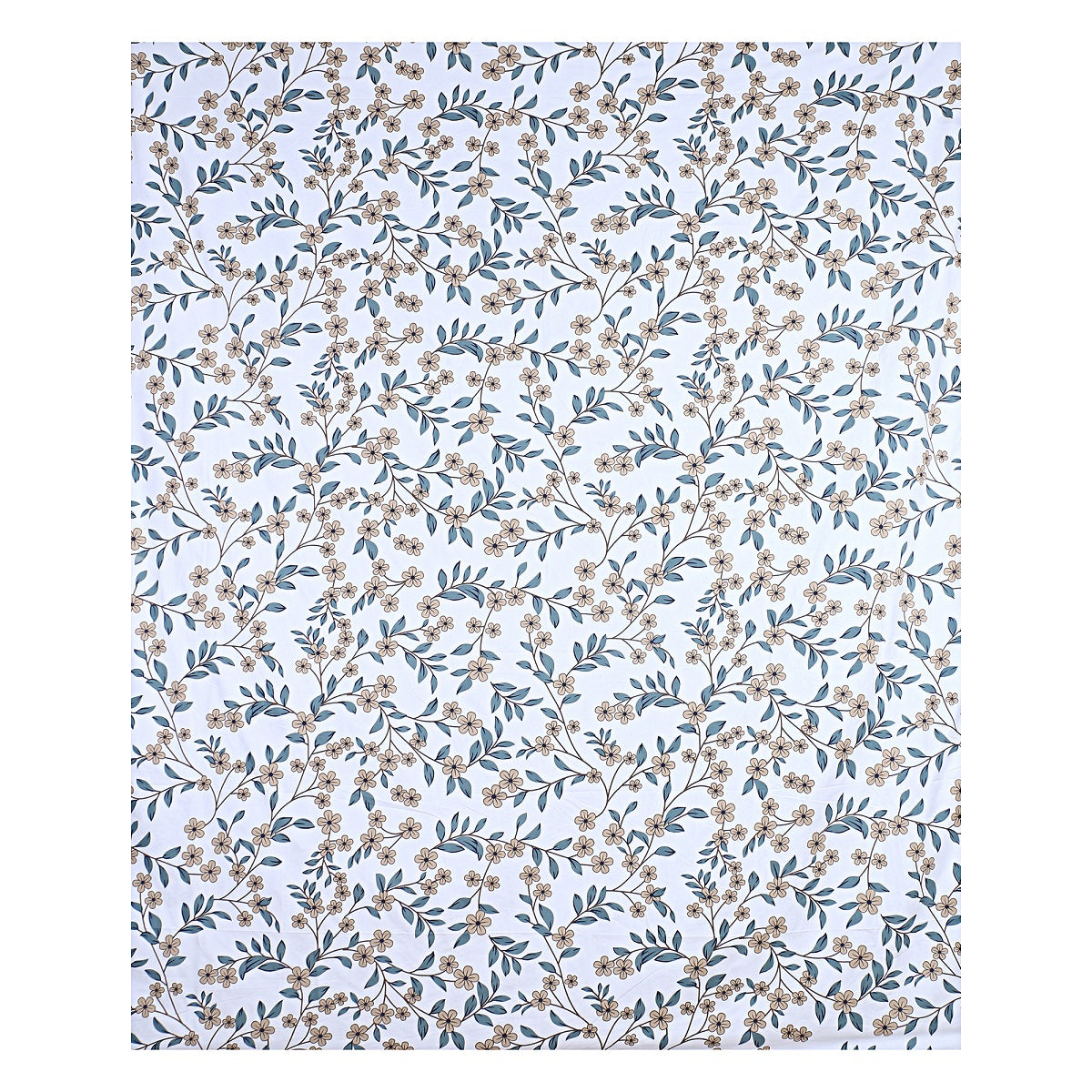Siroki Bond Premium Navy Printed Pillow Cover (17*27)