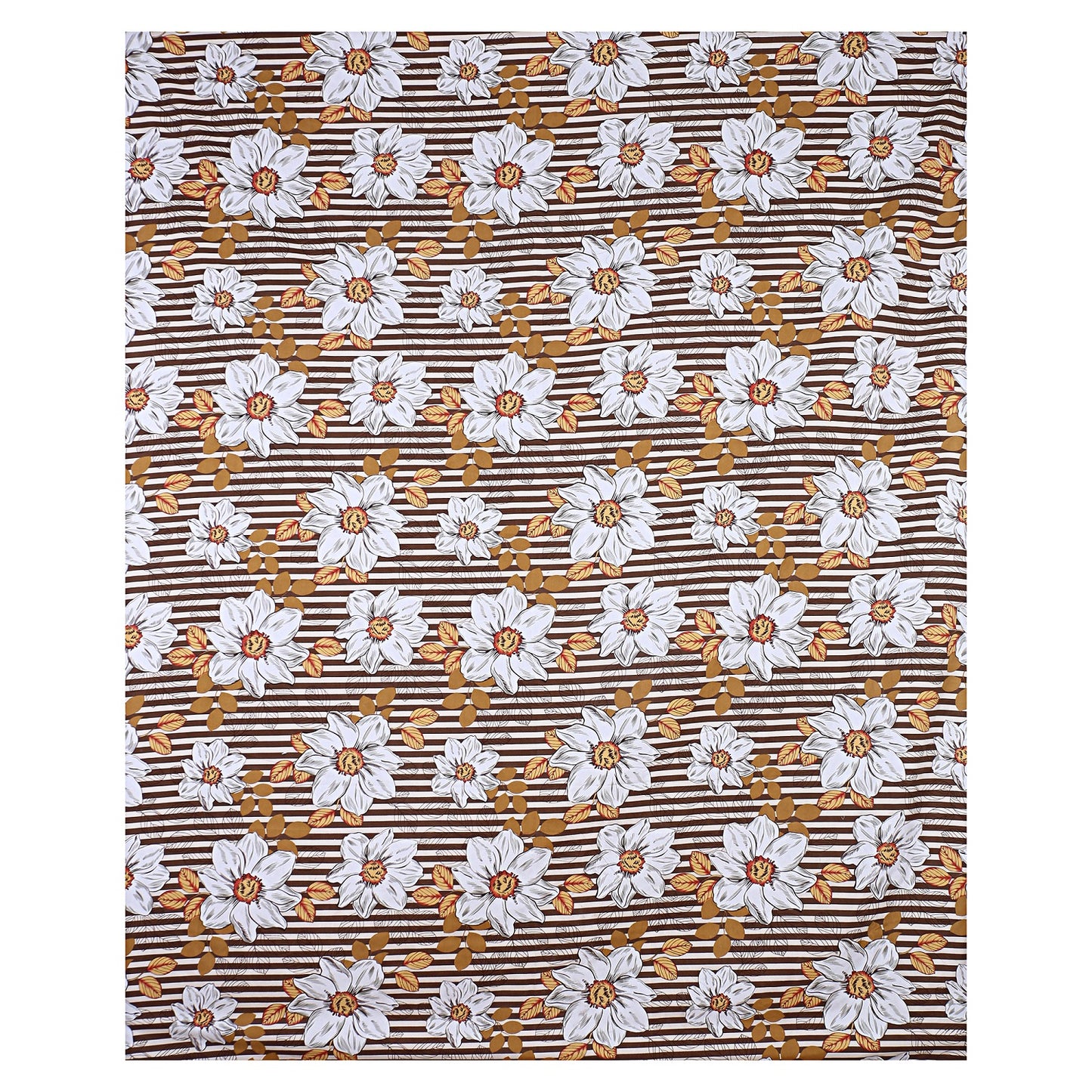 Siroki Bond Premium Olive Printed Pillow Cover (17*27)