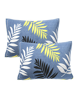 Siroki Bond Floral Printed Pillow Cover (17*27) (Pack of 2)