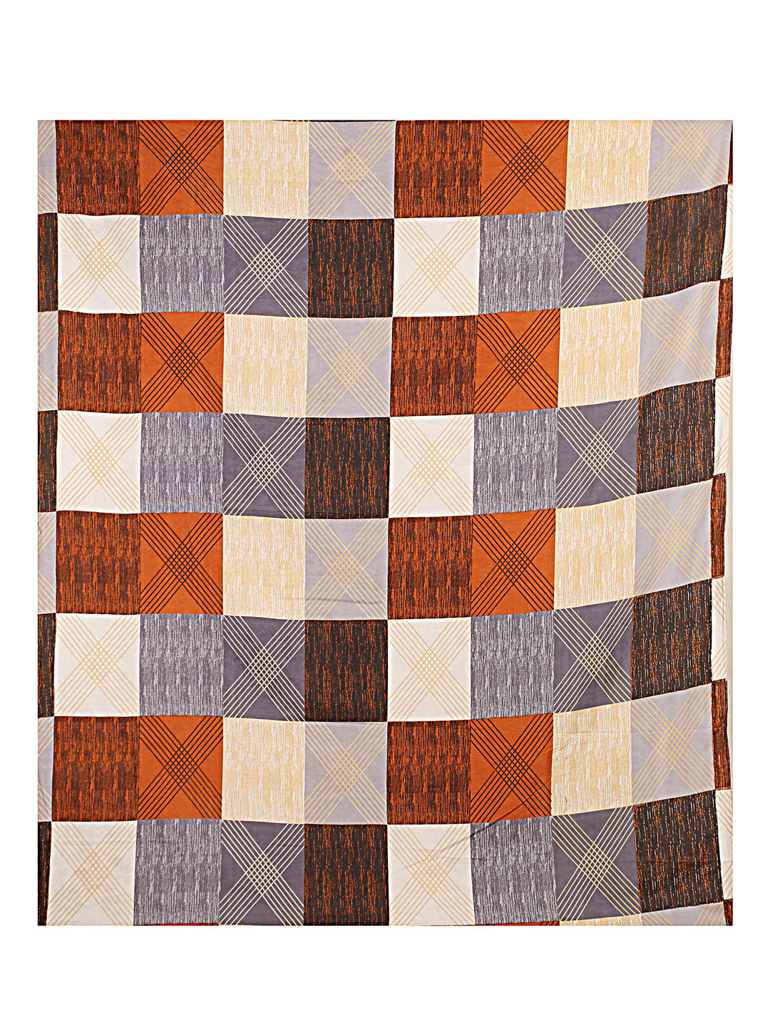Siroki Bond Abstract Flat Printed PremiumFlat Bedsheet