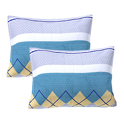 Siroki Bond Multicolor Printed Pillow Cover (17*27)