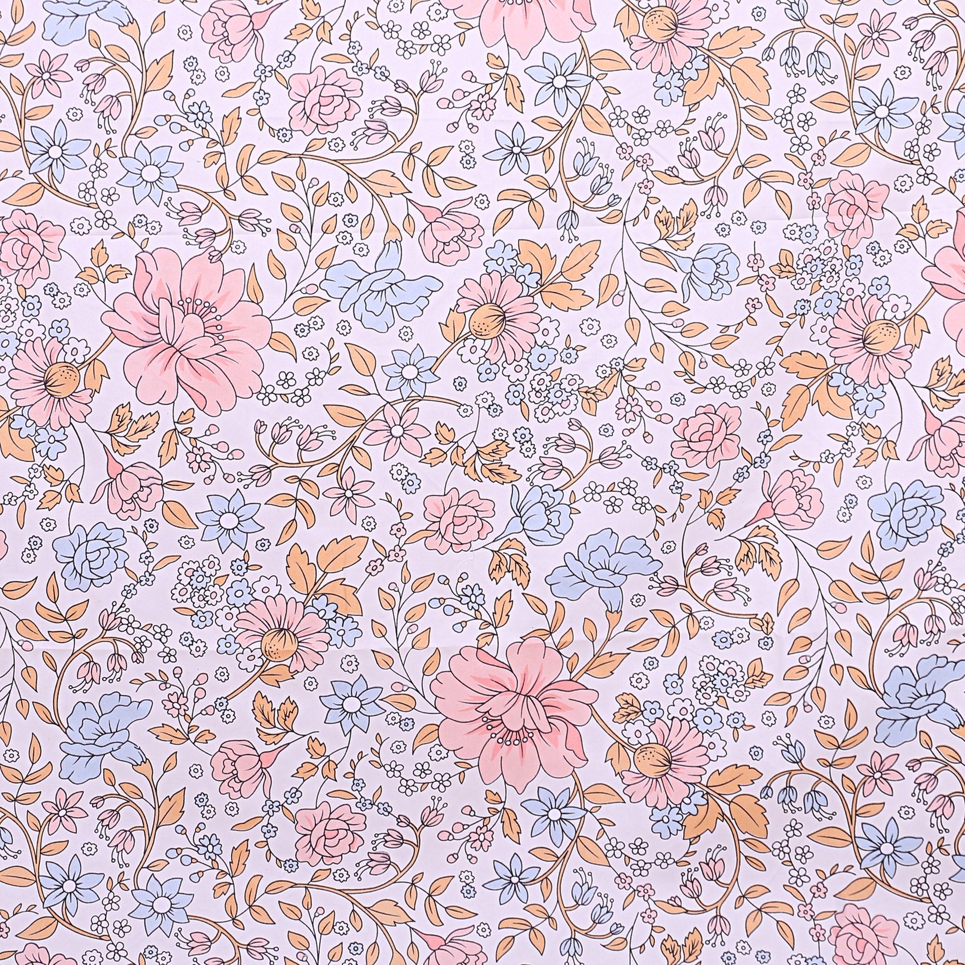 Siroki Bond Jaipuri Printed Premium Cotton Single Bedsheet