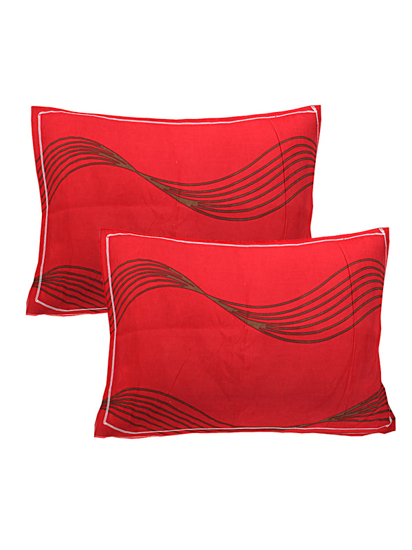 Siroki Bond Premium Printed Pillow Cover (17*27) (Pack of 2)