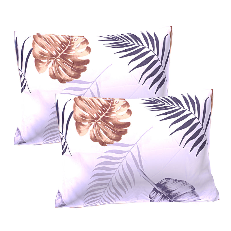 Siroki Bond Floral Premium Printed Pillow Cover (17*27)