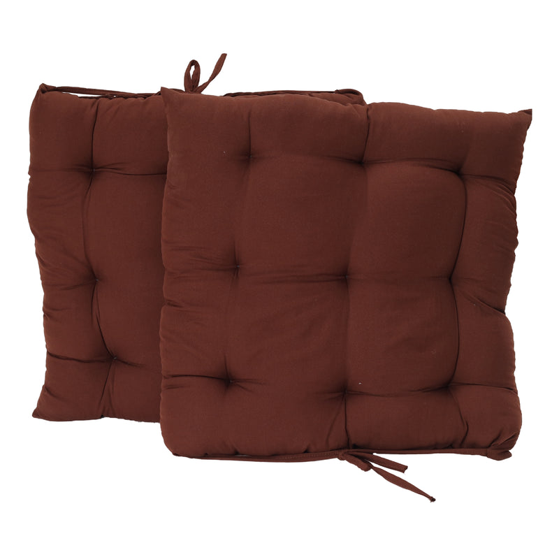 Siroki Bond Brown Soft Sitting Cushion Chair Pad