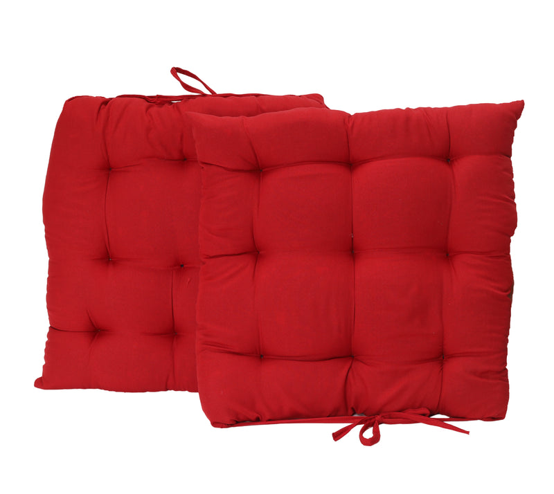 Siroki Bond Red Soft Sitting Cushion Chair Pad