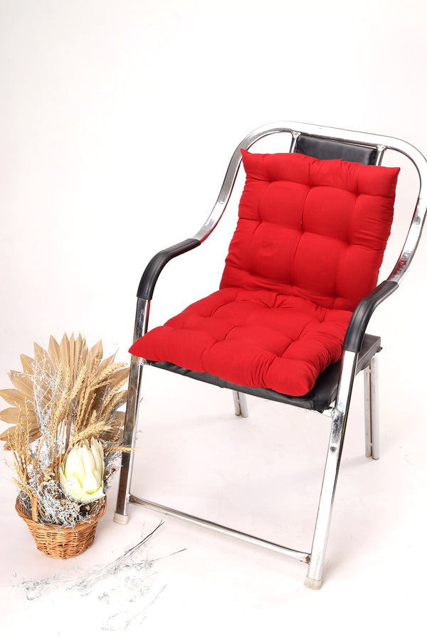 Siroki Bond Red Soft Sitting Cushion Chair Pad