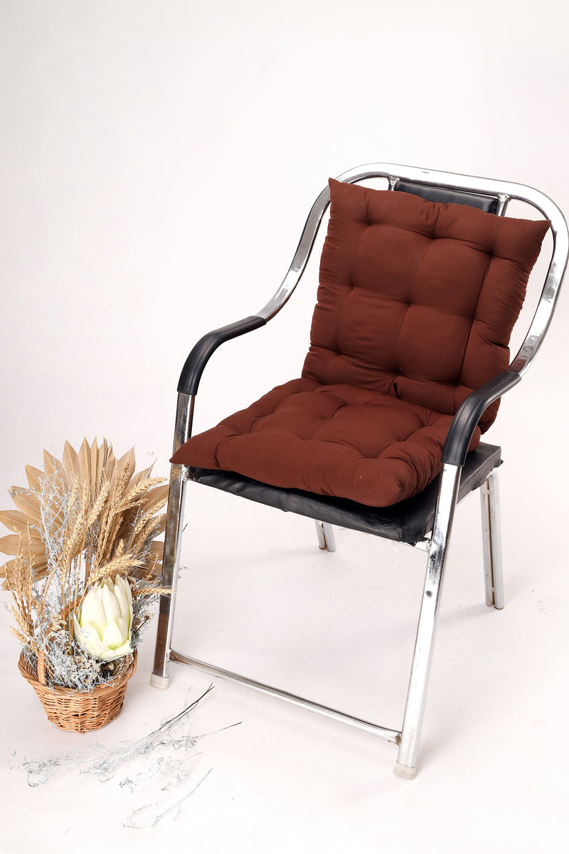 Siroki Bond Brown Soft Sitting Cushion Chair Pad