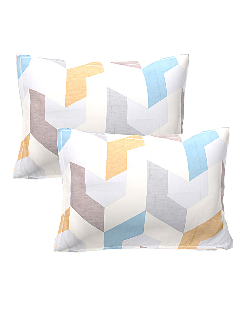 Siroki Bond Premium Printed Cotton Pillow Cover (17*27)