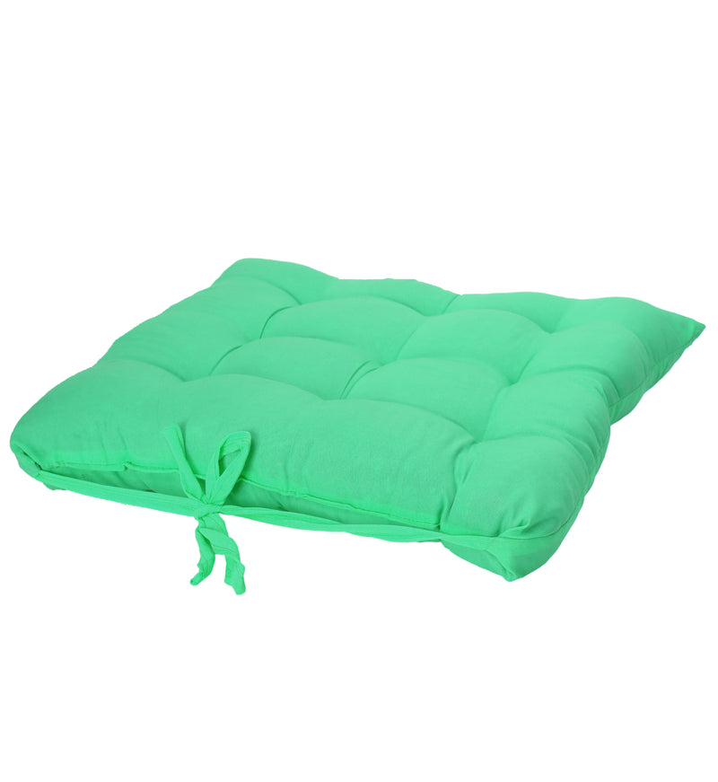 Siroki Bond Light Green Soft Sitting Cushion Chair Pad