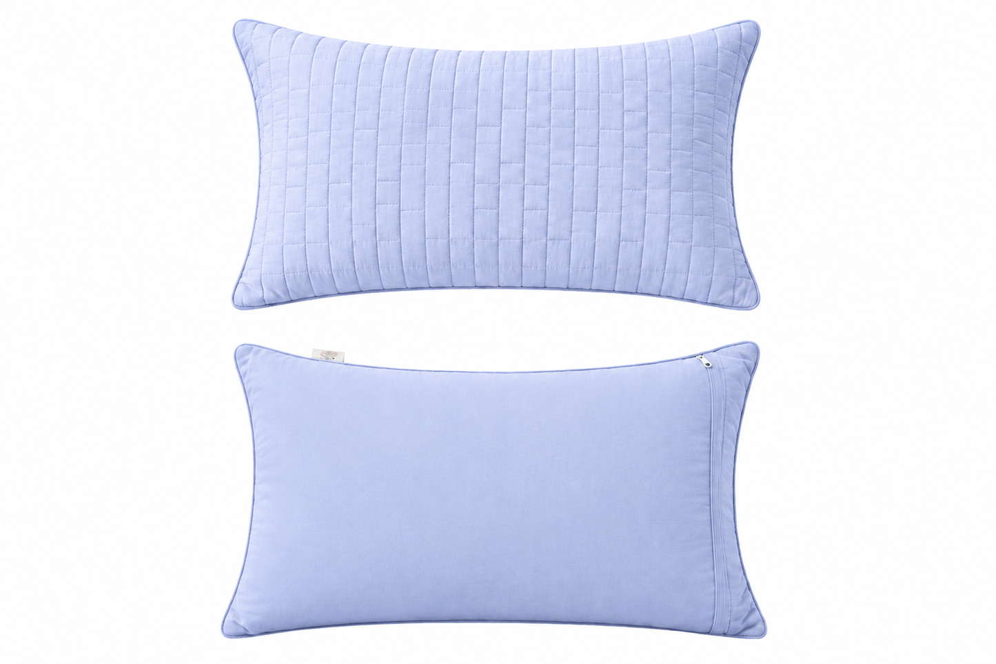Siroki Bond Solid Quilted Sleeping Pillow Cover (16X24) – Lavendar