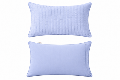 Siroki Bond Solid Quilted Sleeping Pillow Cover (17X27) – Lavendar