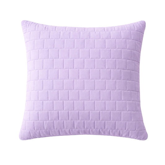 Siroki Bond Microfiber Cushion with Quilted Cover (16x16) – Lavender