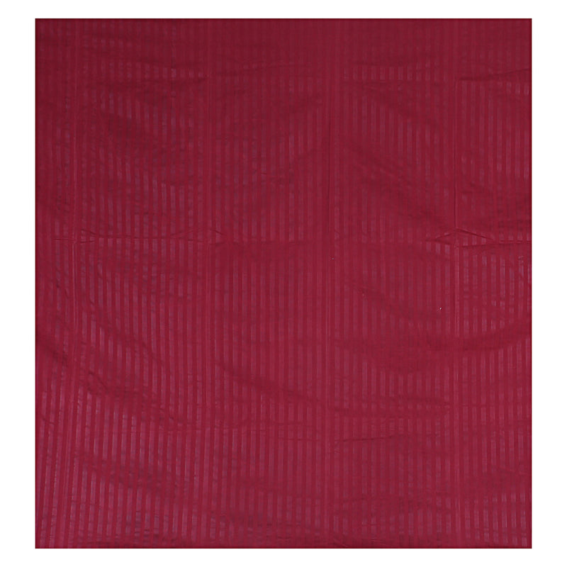 Siroki Bond Maroon Solid Cotton Single Bedsheet