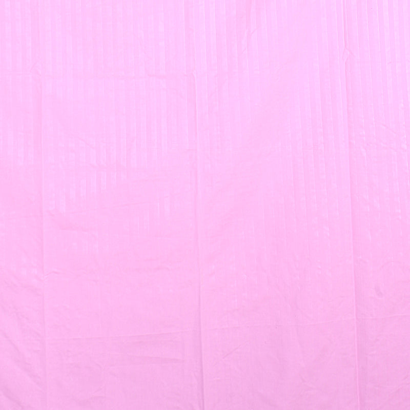 Siroki Bond Pink Solid Cotton Double Bedsheet