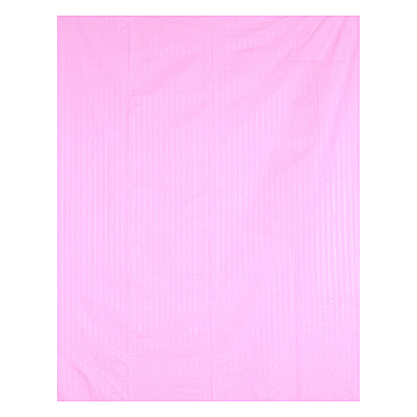 Siroki Bond Pink Solid Cotton Double Bedsheet