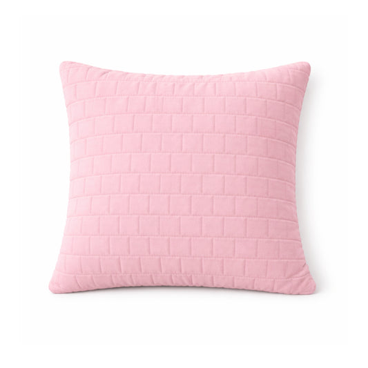 Siroki Bond Microfiber Filling Cushion (16x16) (Pink)