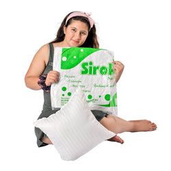 Siroki Bond Satin Strip Micro Fiber Vacuum Packing Cushion