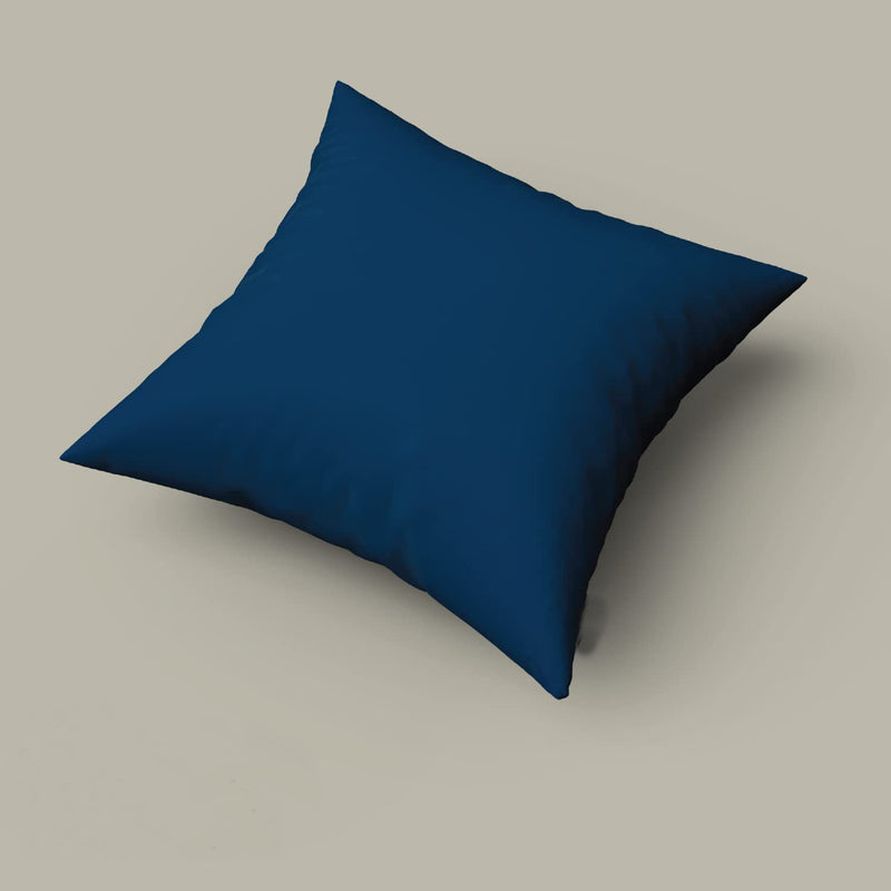 Siroki Bond Dark Blue Solid Cushions Pack of 2