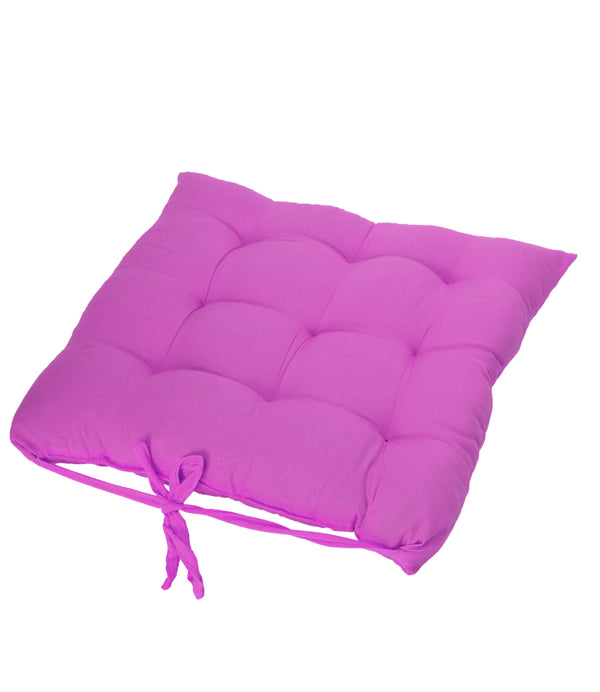 Siroki Bond Pink Soft Sitting Cushion Chair Pad