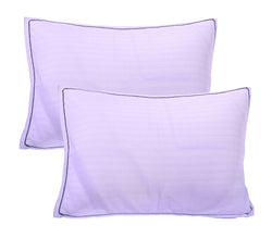 Siroki Bond White Solid Pillow Cover (17*27)