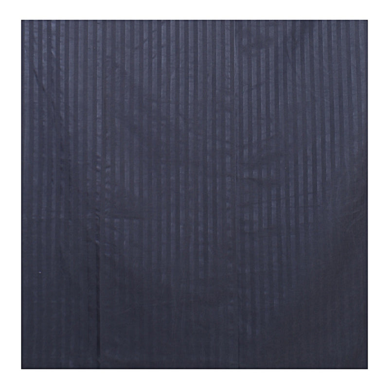 Siroki Bond Dark Blue Solid Pillow Cover (17*27)