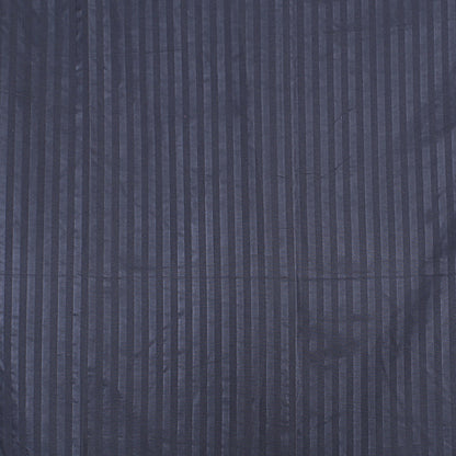 Siroki Bond Dark Blue Solid Pillow Cover (17*27)