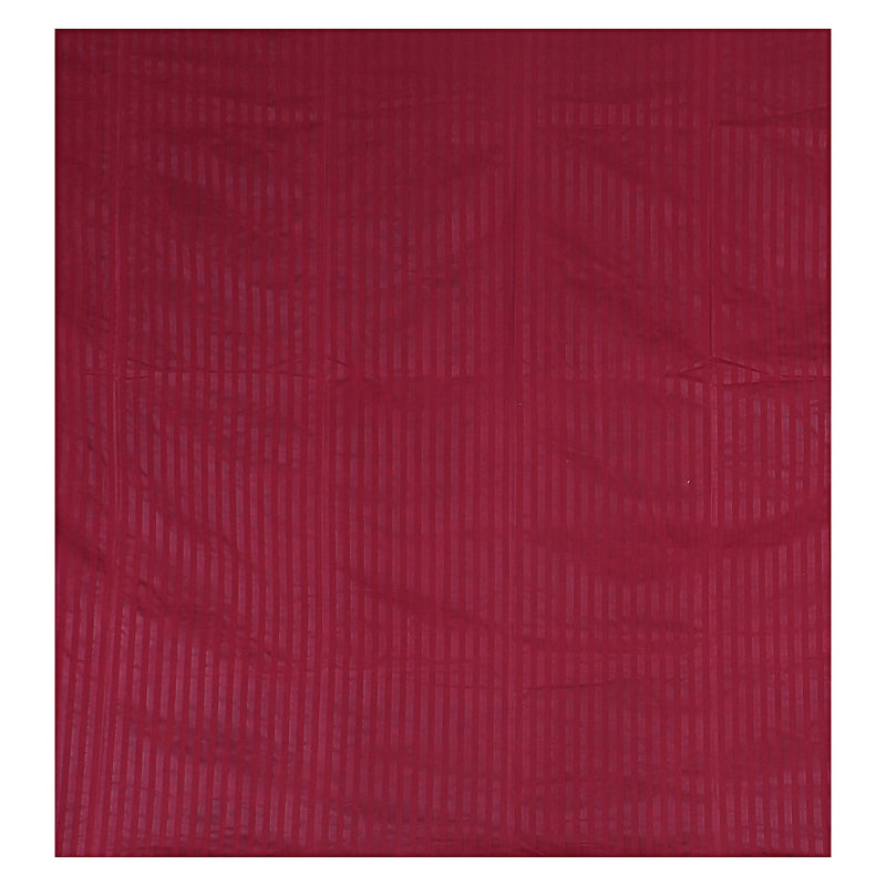 Siroki Bond Maroon Solid Pillow Cover (17*27)