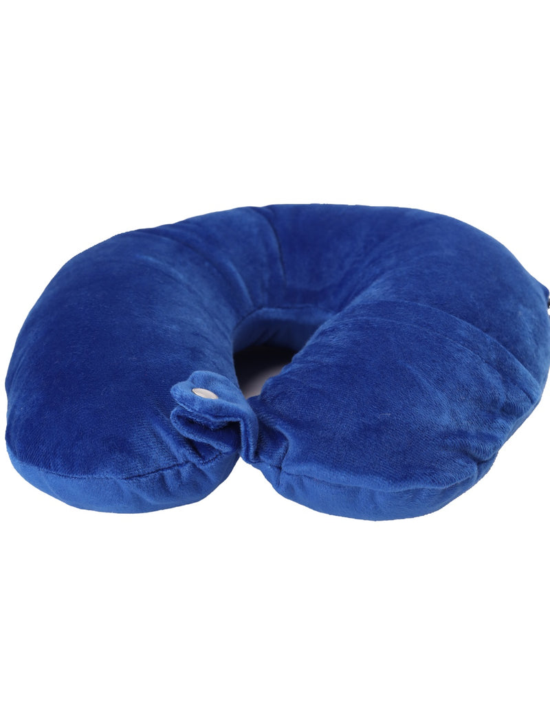 Siroki Bond Velvet Blue Neck/Travel Pillow