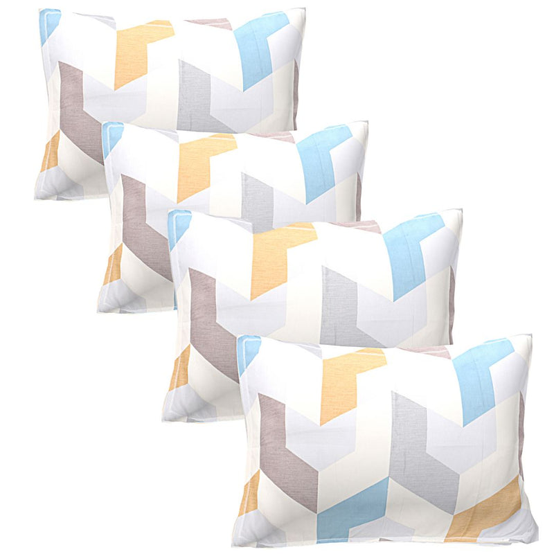 Siroki Bond Premium Printed Cotton Pillow Cover (17*27)