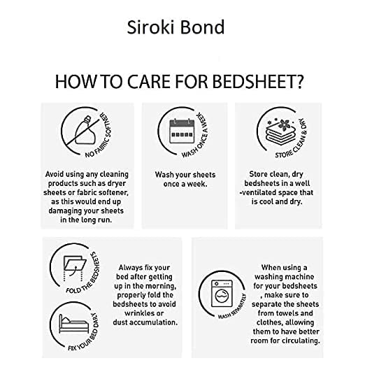 Siroki Bond Green Printed Cotton King Bedsheet