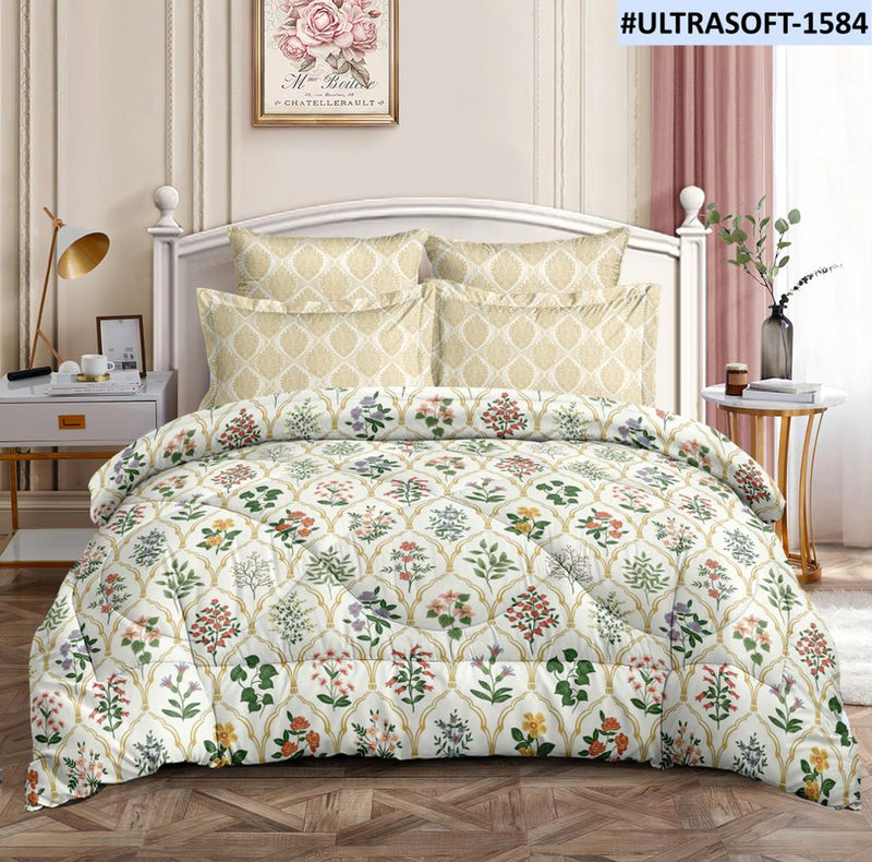 Siroki Bond Jaipuri Printed Premium King Bedsheet