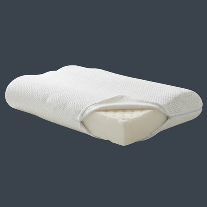 Siroki Bond Memory Foam Sleeping Pillow (White)
