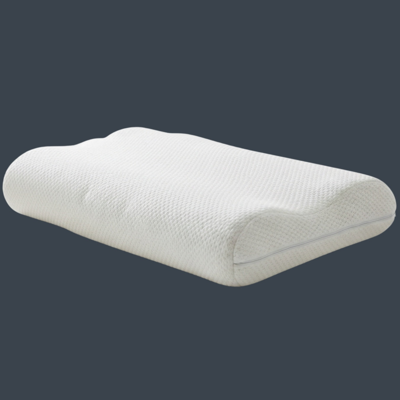Siroki Bond Memory Foam Contour Sleeping Pillow (White)