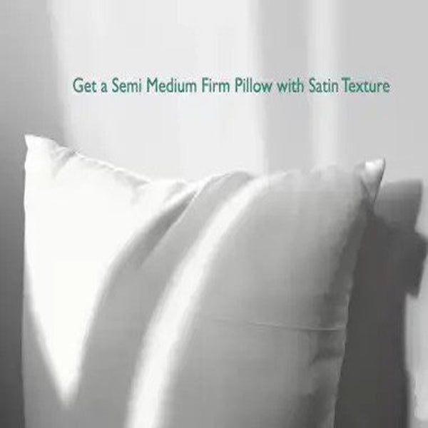 Siroki Bond Pure Microfiber Sleeping Bed Solid Pillow