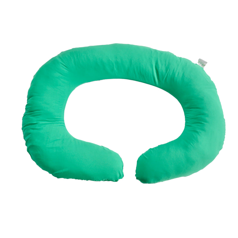 Siroki Bond C-shape Green Pragnancy Pillow with Cover