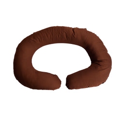 Siroki Bond C-shape BrownPragnancy Pillow with Cover