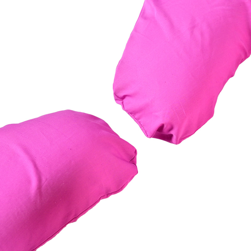 Siroki Bond C-shape Pink Pragnancy Pillow with Cover