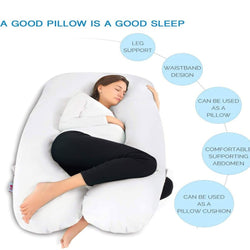 SIROKI BOND Polyester Fiber Solid Pregnancy Pillow Pack