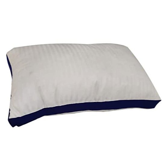 Siroki Bond Fiber Blue Side Border Sleeping Pillow