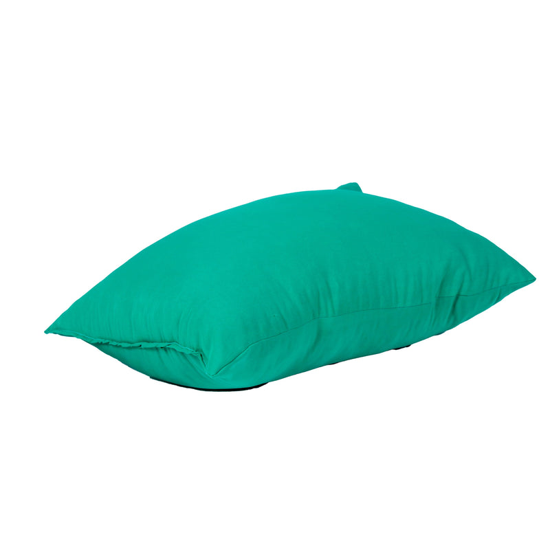 Siroki Bond Aqua Green Sleeping Bed Solid Pillow