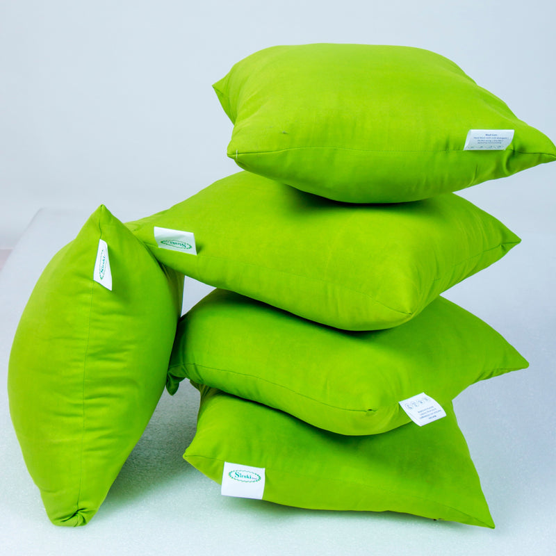 Siroki Bond Parrot Green Microfiber Cushion