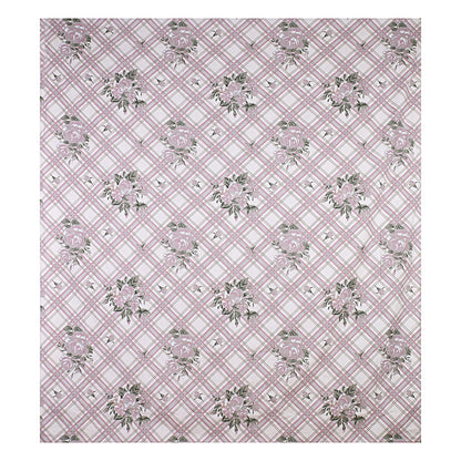 Siroki Bond Premium  Violet Printed Pillow Cover (17*27)