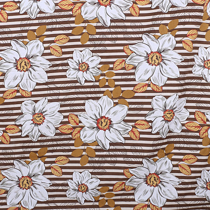 Siroki Bond Premium  Olive Printed Pillow Cover (17*27)